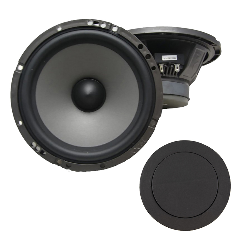 Sound Dampening Foam - 1 ชิ้น แหวนลำโพงรถยนต์อเนกประสงค์ แผ่นฟองน้ำกันเสียง 6.5 นิ้ว