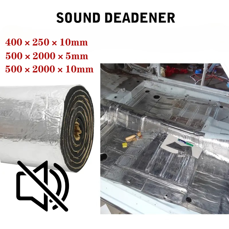 Sound Dampening Foam - แผ่นซับเสียงรถยนต์ ขนาด 2000*500/250*400 มม. หนา 5/10