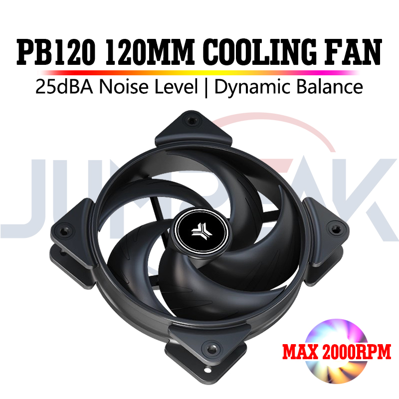 Esports Gaming Fan - พัดลมระบายความร้อน JUMPEAK PB120 ขนาด 120 มม.