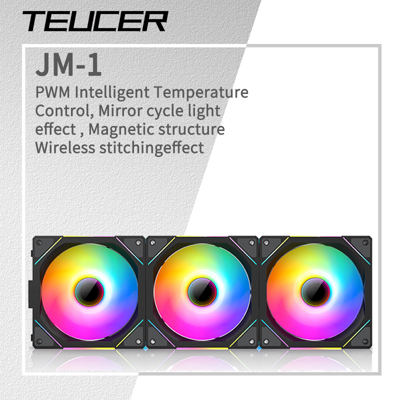 Esports Gaming Fan - TEUCER JM-1 PC Cooling พัดลม ARGB