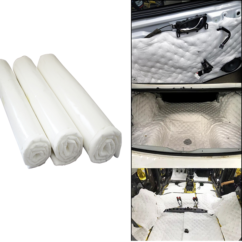 Sound Dampening Foam - 50X200 ซม.Hoods รถเครื่องยนต์ไฟร์วอลล์ความร้อน Deadener เสียงฉนวนกันความร้อนโฟม