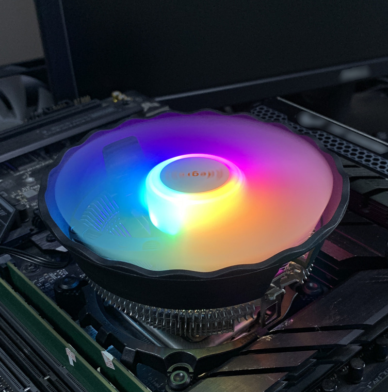 RGB CPU Air Cooler 90 มม.โปรเซ - Esports Gaming Fan บทวิจารณ์และราคา