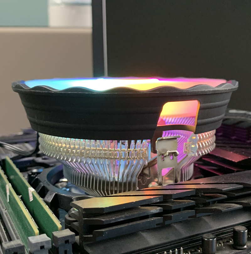 RGB CPU Air Cooler 90 มม.โปรเซ - Esports Gaming Fan บทวิจารณ์และราคา
