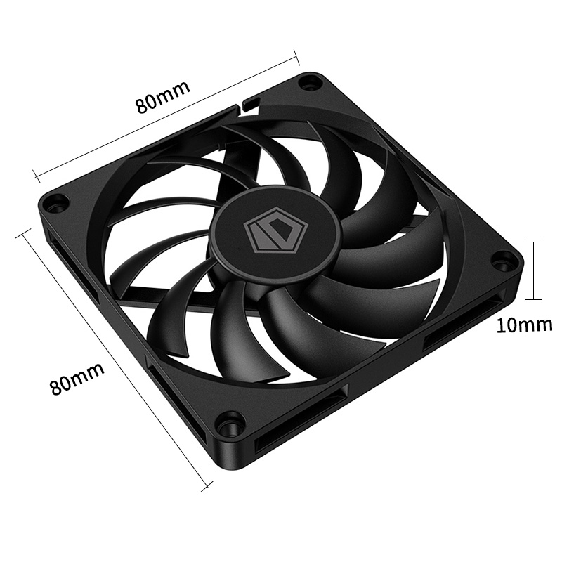 ID-COOLING NO-8010-PWM 80 มม.พ - Esports Gaming Fan บทวิจารณ์และราคา