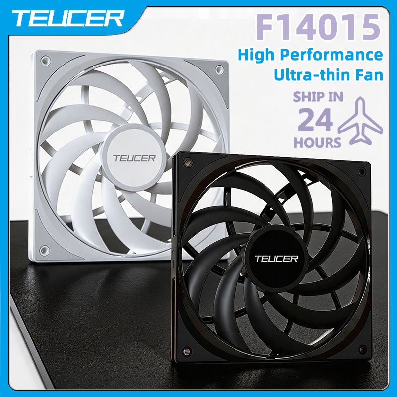 พัดลมเคส TEUCER F14015 SLIM ขน - Esports Gaming Fan บทวิจารณ์และราคา
