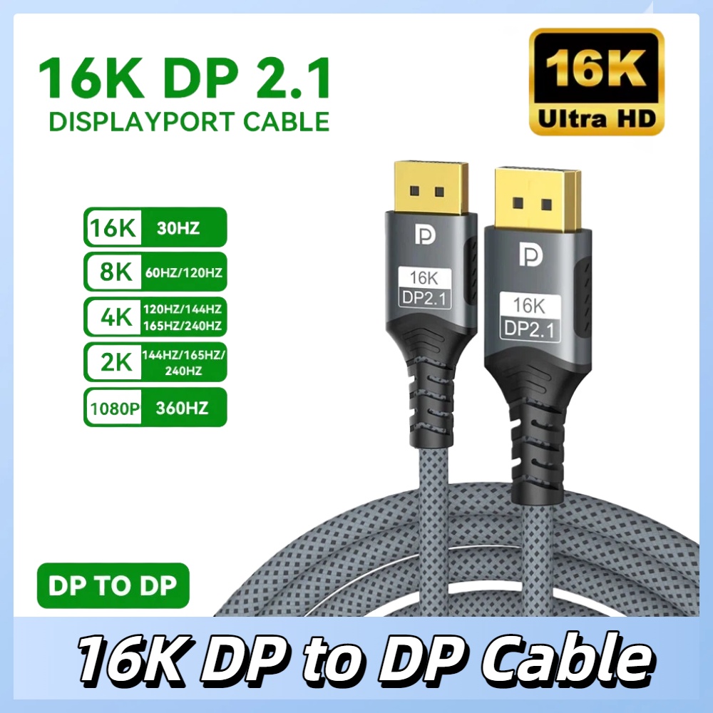 ดิสเพลย์พอร์ต 2.1 16K DP สาย 8 - Gaming Speaker 2.1 บทวิจารณ์และราคา