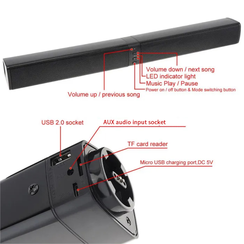 Soundbar ที่มีประสิทธิภาพเสียง - Gaming Speaker 2.1 บทวิจารณ์และราคา