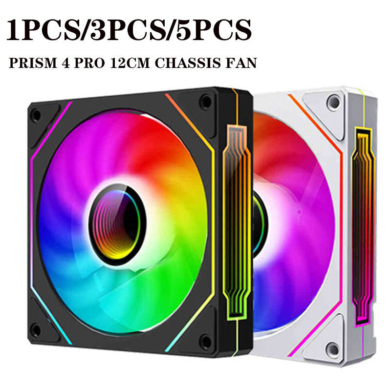 พัดลมเคส PRISM 4 PRO ขนาด 120  - Esports Gaming Fan บทวิจารณ์และราคา