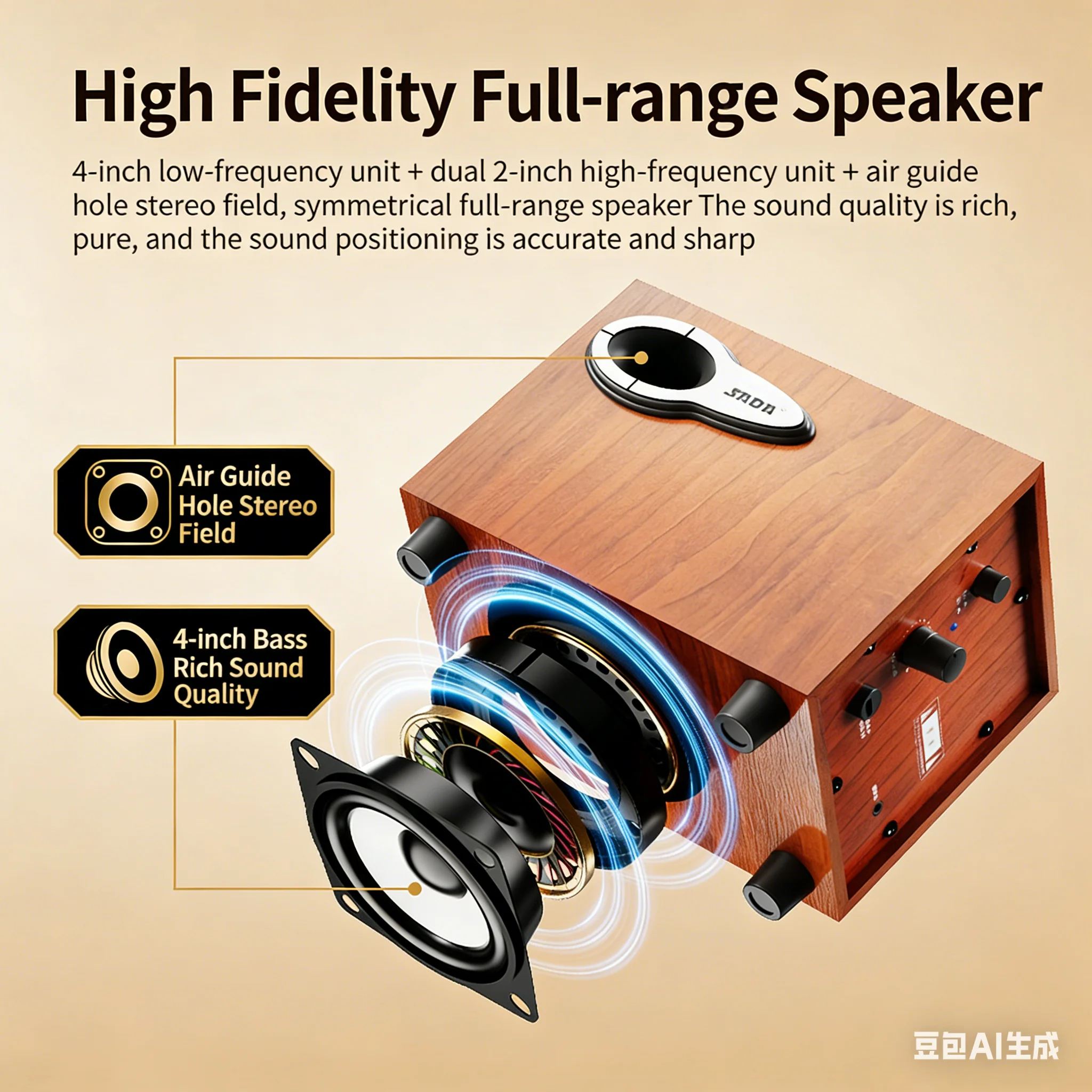 ลำโพงตั้งโต๊ะไม้ 2.1 ช่องสัญญา - Gaming Speaker 2.1 บทวิจารณ์และราคา