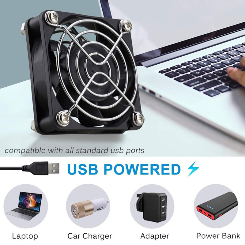 8/12 ซม.12V USB Powered คอมพิว - Esports Gaming Fan บทวิจารณ์และราคา