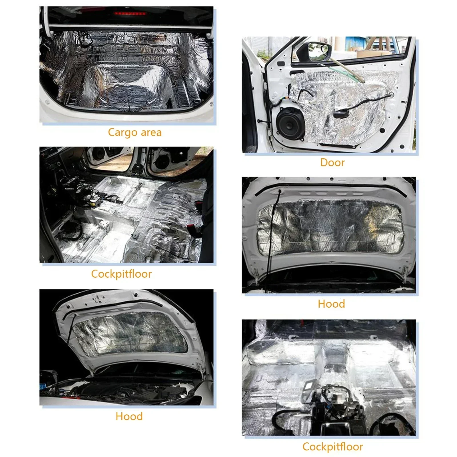 2000*500/250*400 มม.5/10 มม.เส - Sound Dampening Foam บทวิจารณ์และราคา