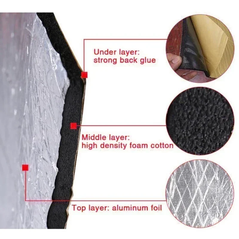 2000*500/250*400 มม.5/10 มม.เส - Sound Dampening Foam บทวิจารณ์และราคา