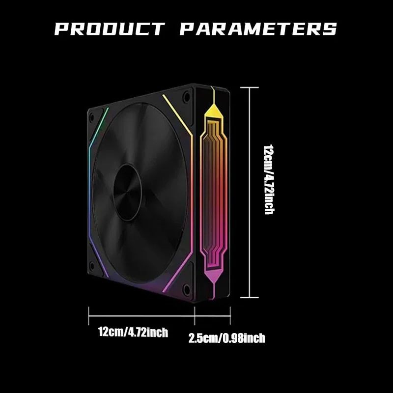 พัดลมเคสคอมพิวเตอร์ PRISM 4 RS - Esports Gaming Fan บทวิจารณ์และราคา