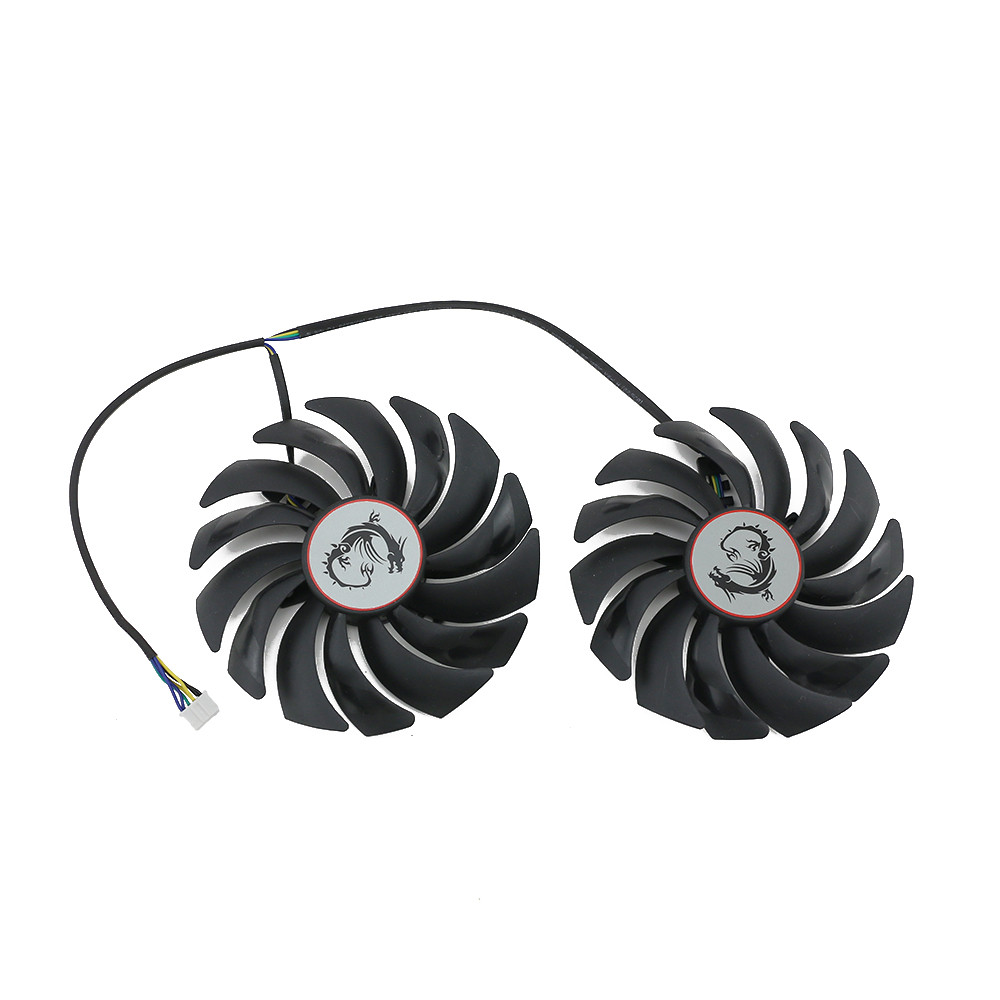 2Pcs 95Mm PLD10010S12HH การ์ดส - Esports Gaming Fan บทวิจารณ์และราคา
