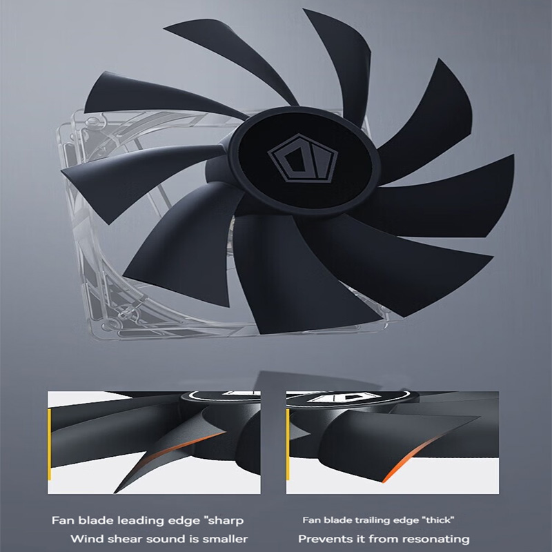 ID-COOLING XF-120-K 120 มม.4Pi - Esports Gaming Fan บทวิจารณ์และราคา