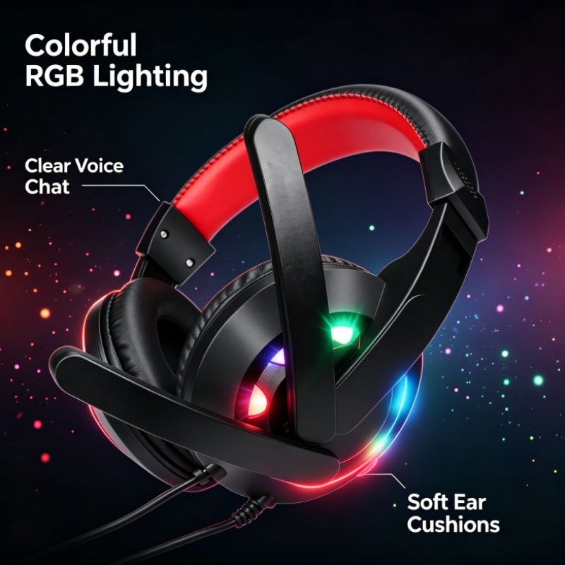 A65 หูฟังแบบครอบศีรษะสำหรับการ - Esports Online Gaming บทวิจารณ์และราคา