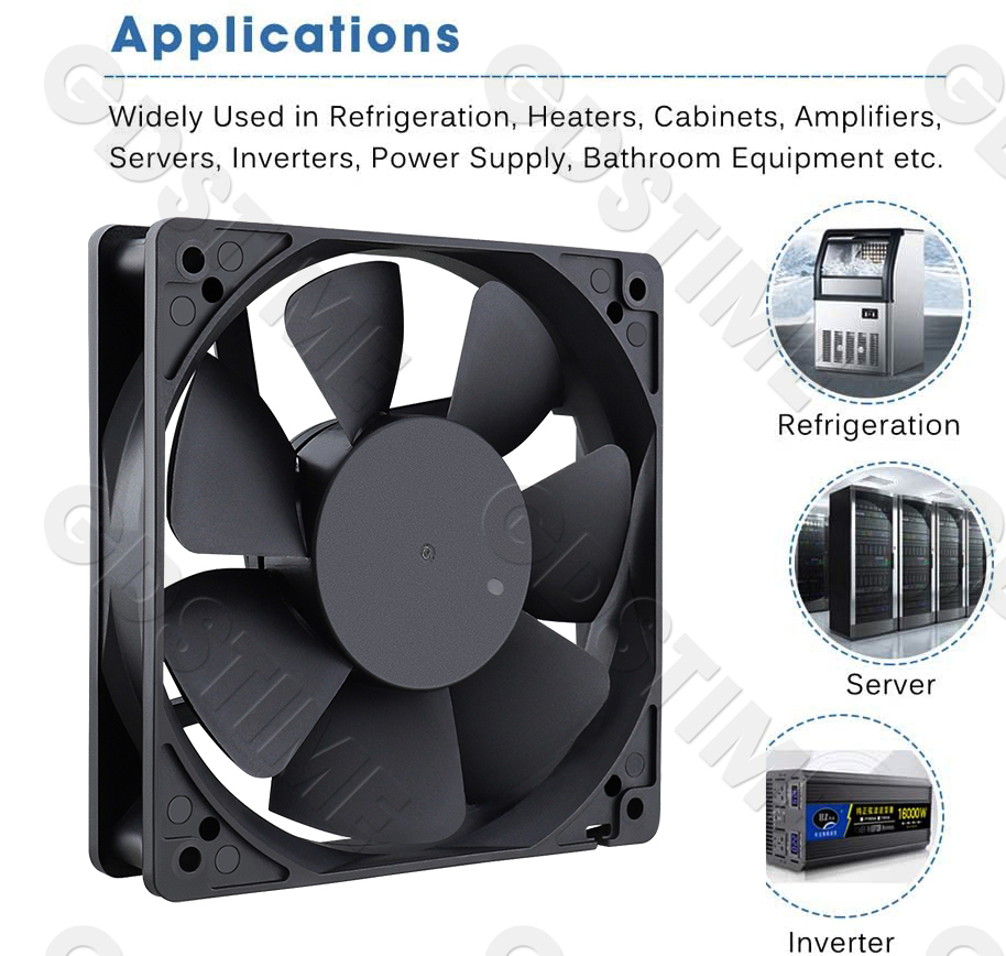 พัดลม Gdstime EC 230V 220V พัด - Esports Gaming Fan บทวิจารณ์และราคา