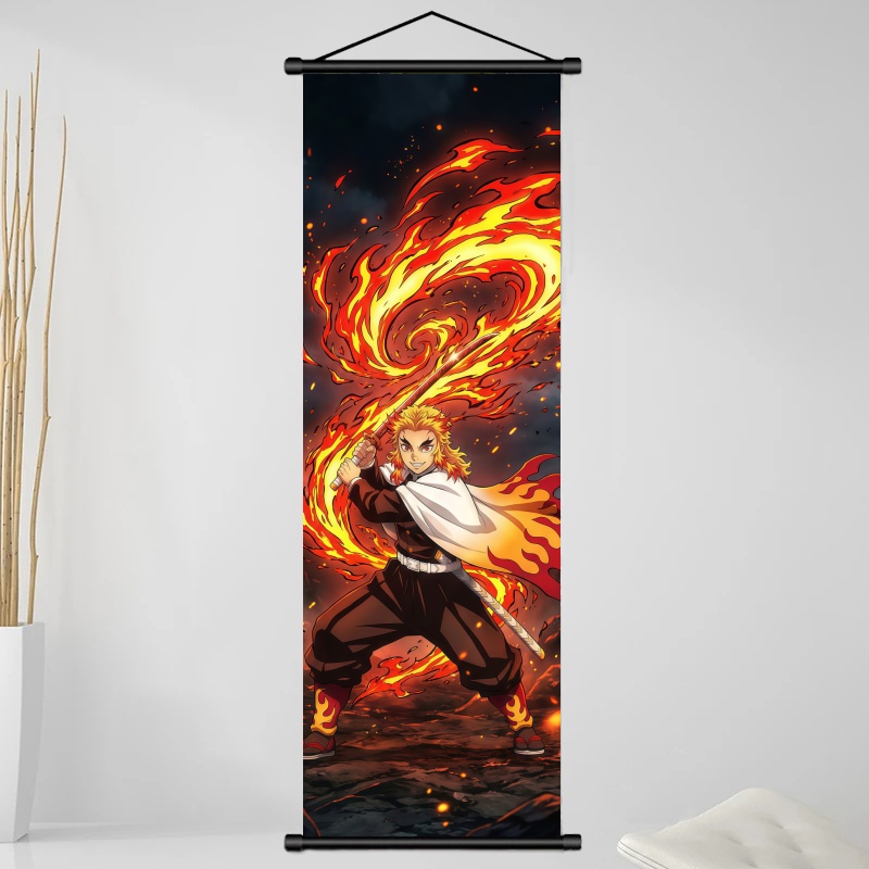 ผ้าพิมพ์ลายอนิเมะ Demon Slayer - Esports Gaming Fan บทวิจารณ์และราคา