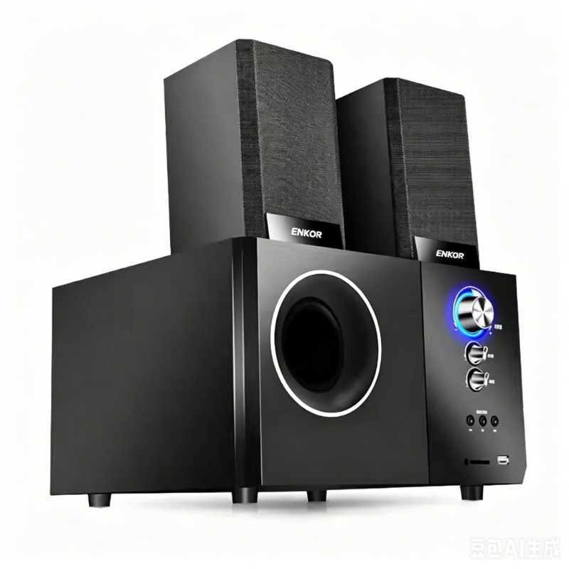 ENKOR S2880B 2.1 ระบบลำโพงสเตอ - Gaming Speaker 2.1 บทวิจารณ์และราคา