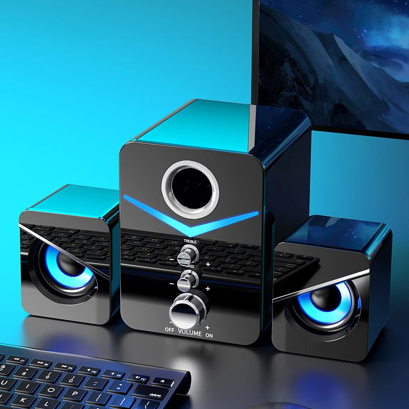 ลำโพงบลูทูธโฮมเธียเตอร์ระบบเสี - Gaming Speaker 2.1 บทวิจารณ์และราคา