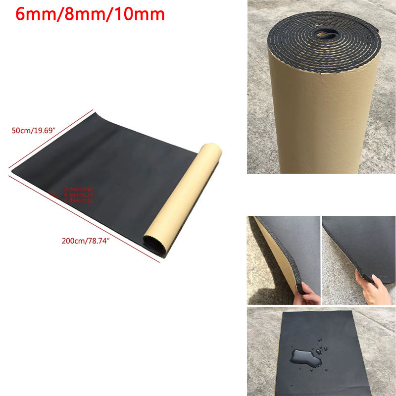 1 ม้วน 200 ซม.x 50 ซม. 6 มม./8 - Sound Dampening Foam บทวิจารณ์และราคา