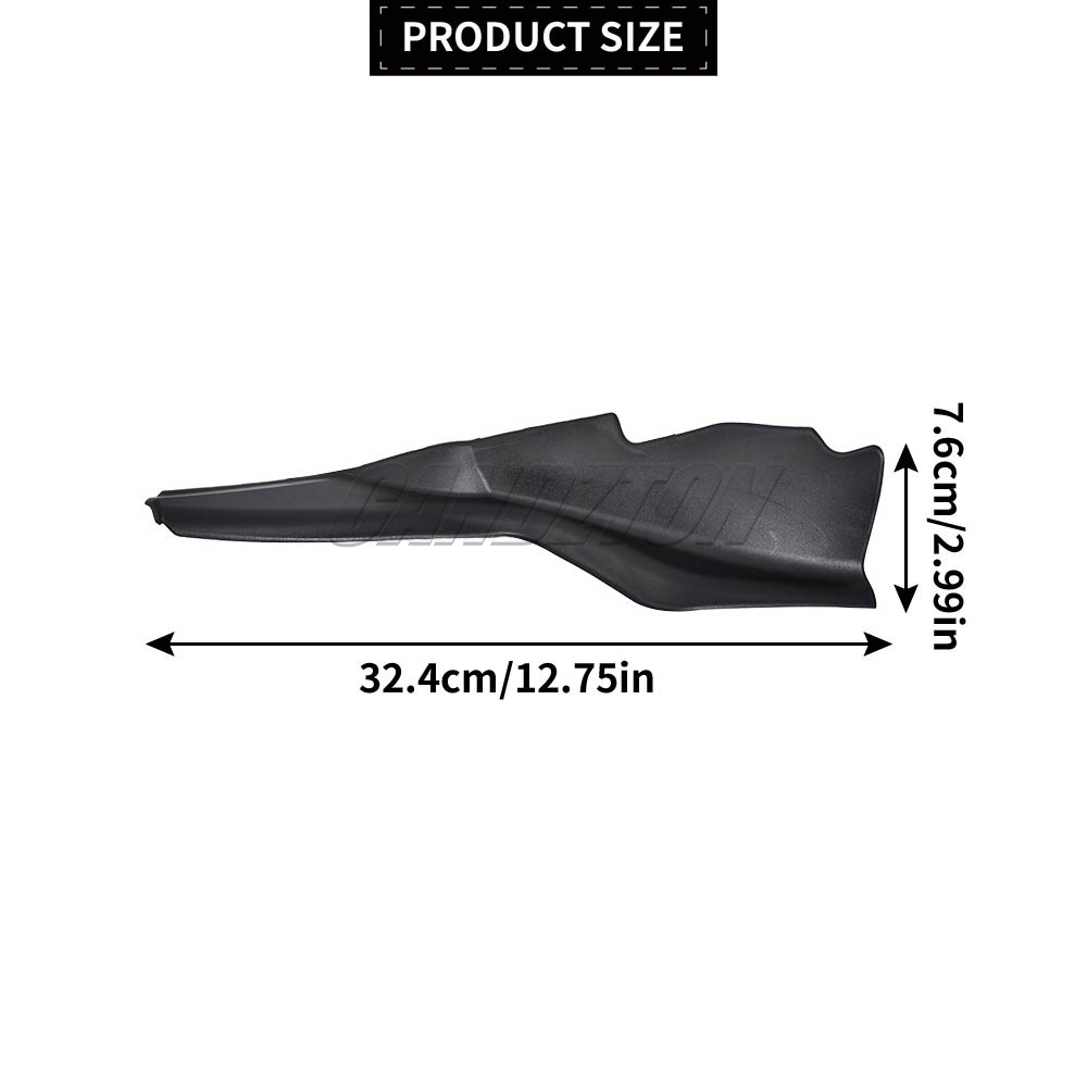 ฝาครอบกระจังหน้าด้านล่าง ซ้าย- - Sound Dampening Foam บทวิจารณ์และราคา