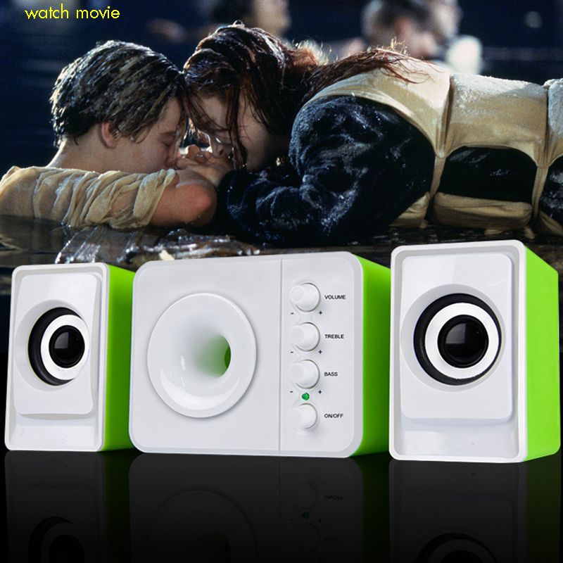 ลำโพงตั้งโต๊ะที่ใช้ USB 2.1ตัว - Gaming Speaker 2.1 บทวิจารณ์และราคา
