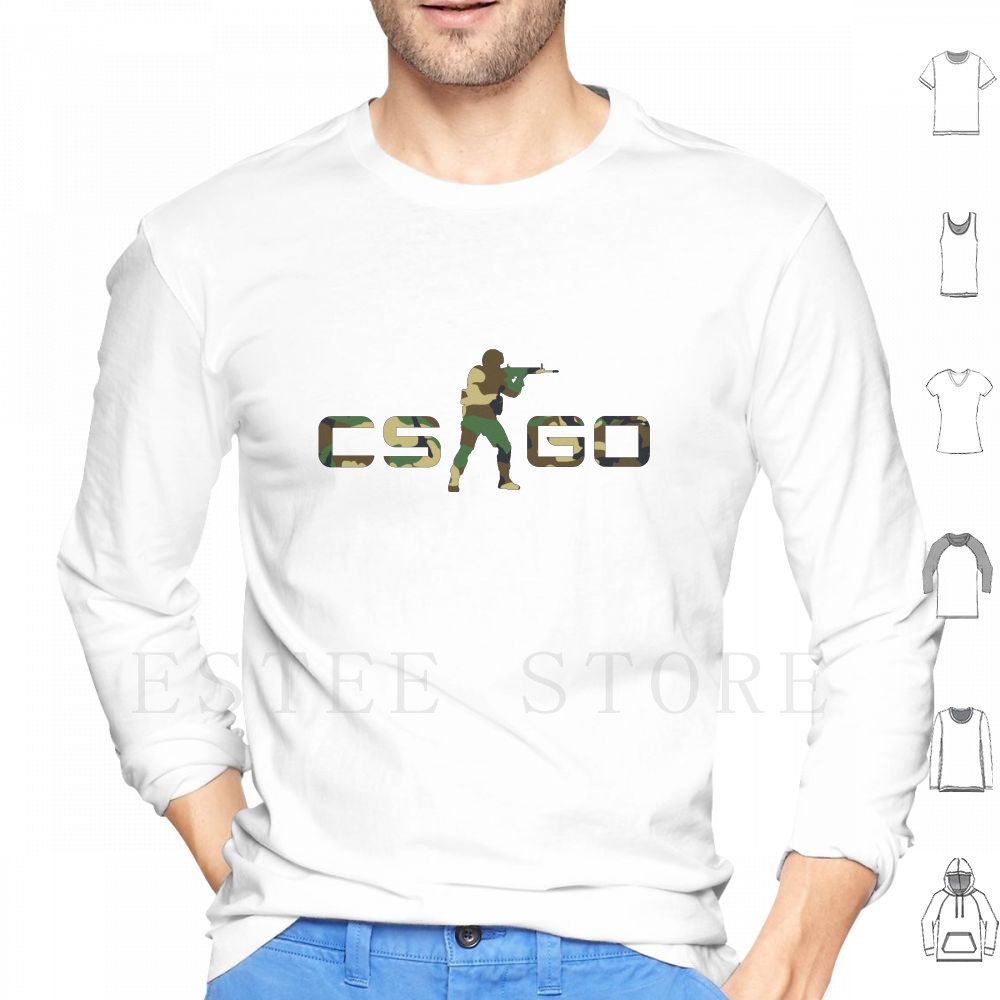 เสื้อฮู้ด Csgo แขนยาว Csgo Cou - Esports Gaming Hoodie บทวิจารณ์และราคา