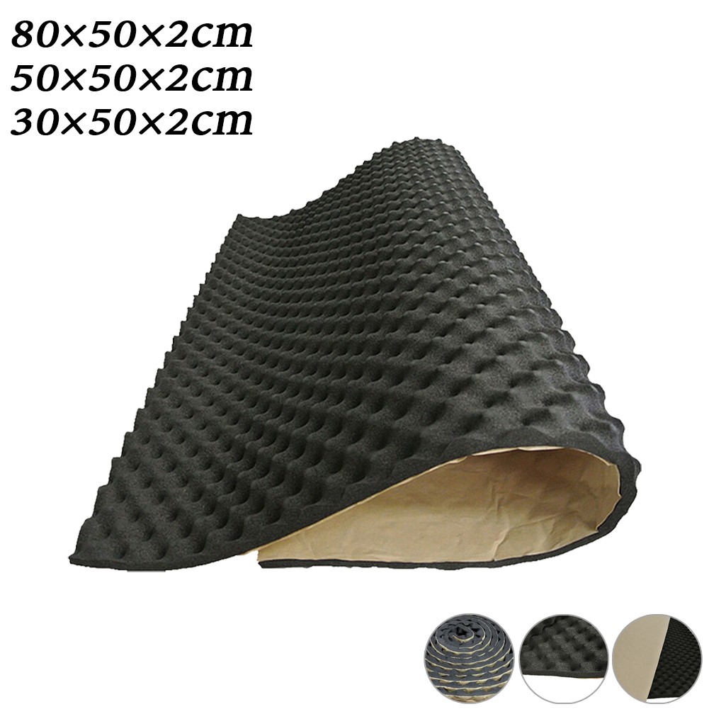 แผ่นซับวูฟเฟอร์โฟมลดเสียงรบกวน - Sound Dampening Foam บทวิจารณ์และราคา